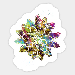 Water Lily Lotus Sticker